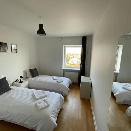Bright 2-bedroom In Kolding With 4 Single Beds, *