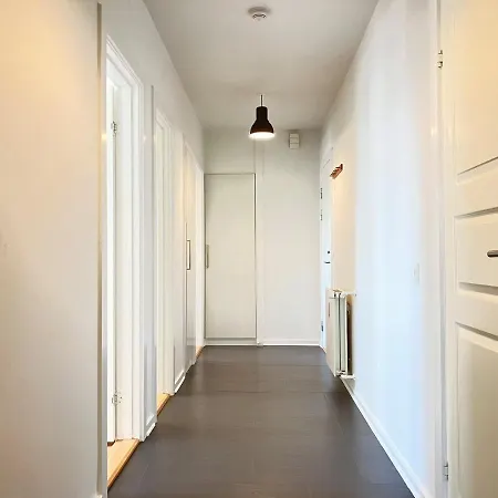 Apartmán Bright 2-bedroom In Kolding With 4 Single Beds,